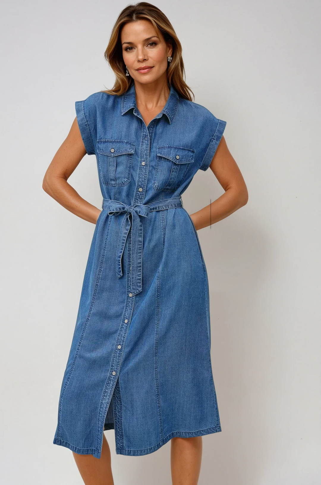 Classic Denim Dress.