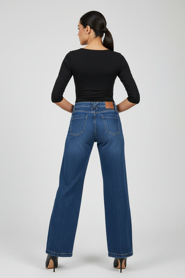 Jackeline X Wide-leg Jeans