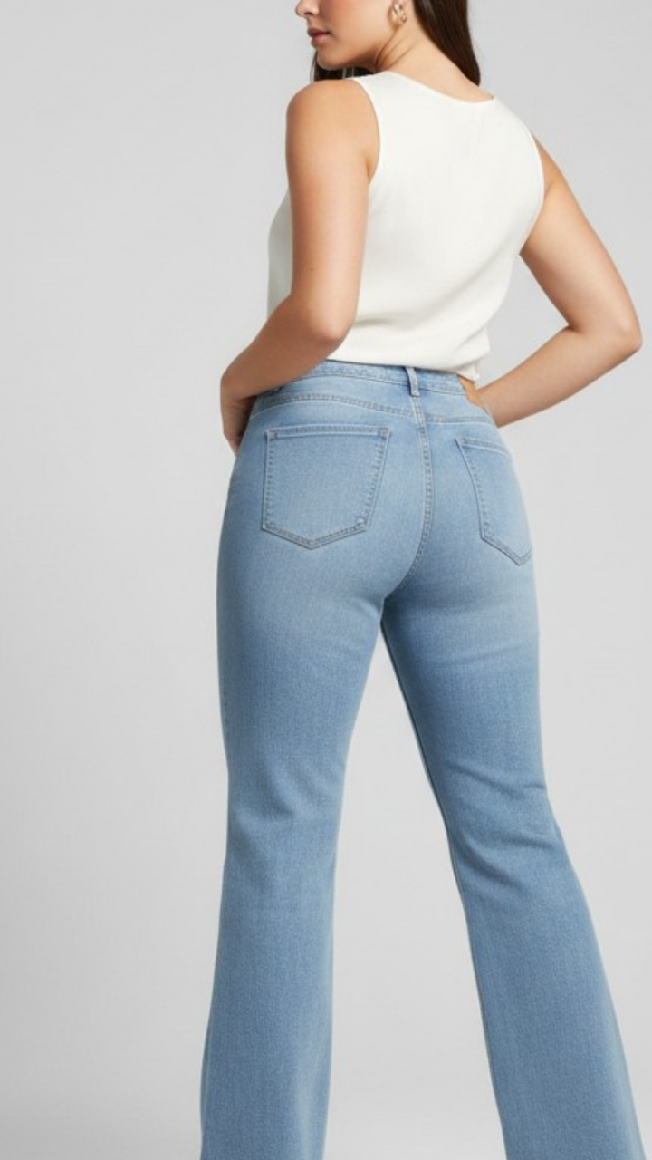 Kenia Boot-Cut Jeans