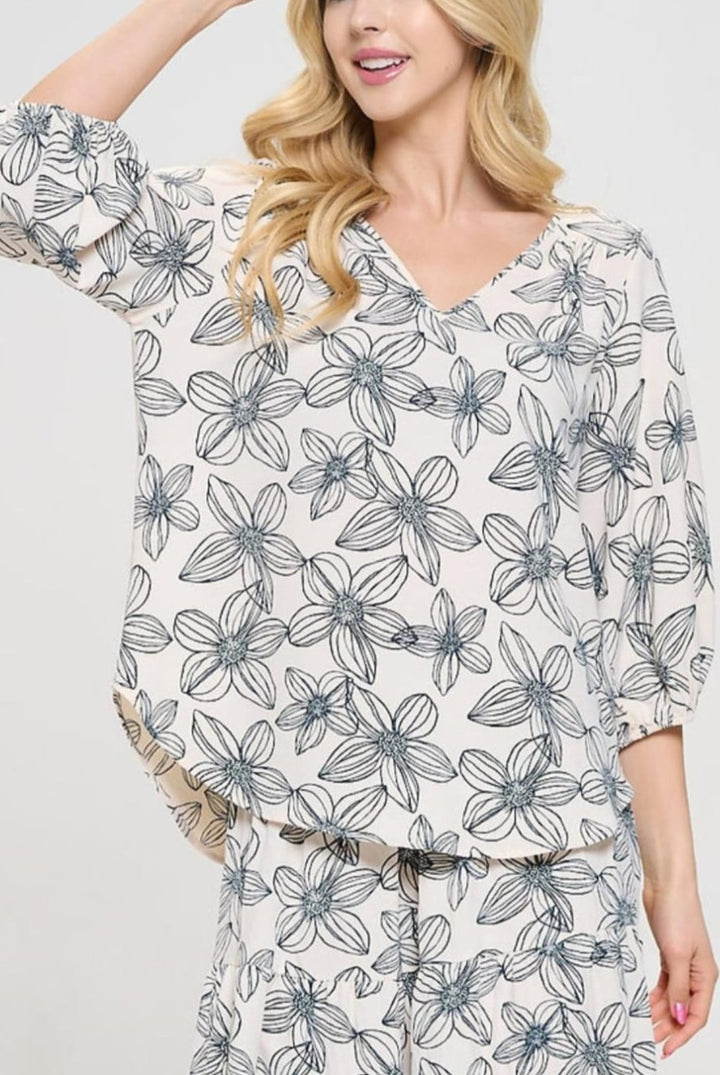 Print Blouse