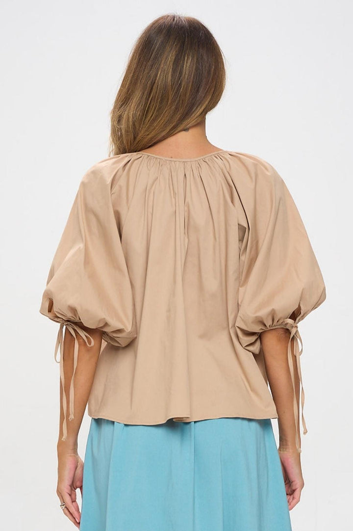 PUFF SLEEVE TOP