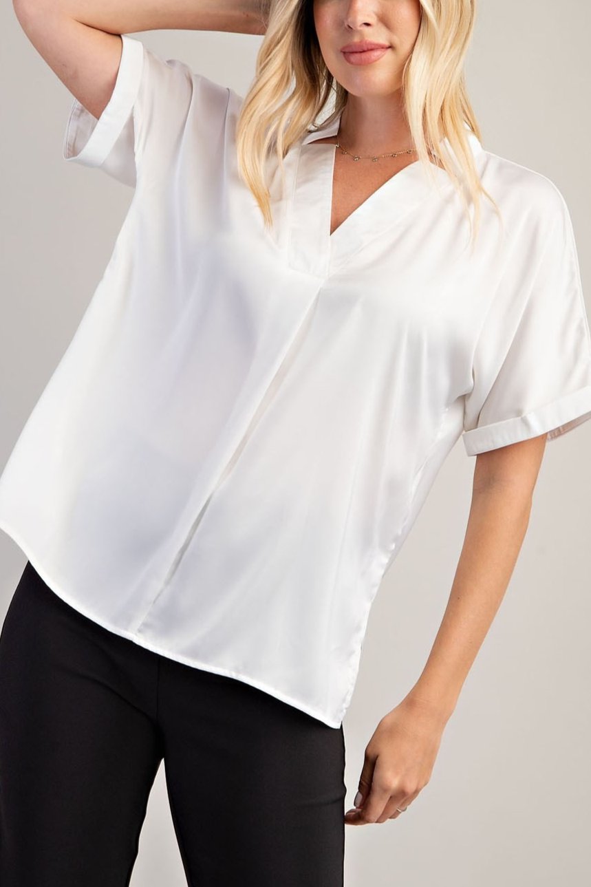 Clover V-Neck Top