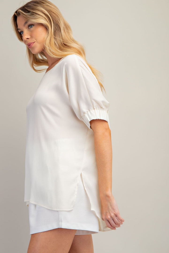 Round Neck  Top