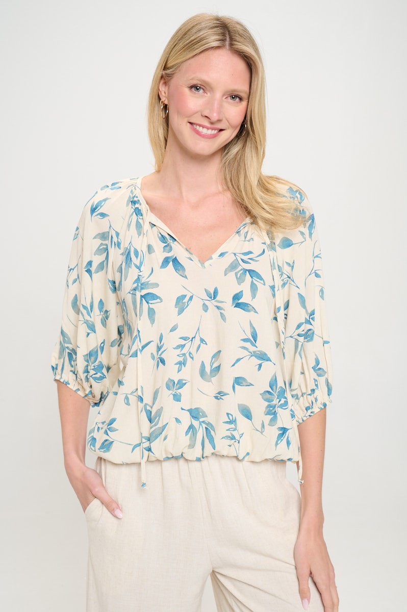 Floral Print Blouse