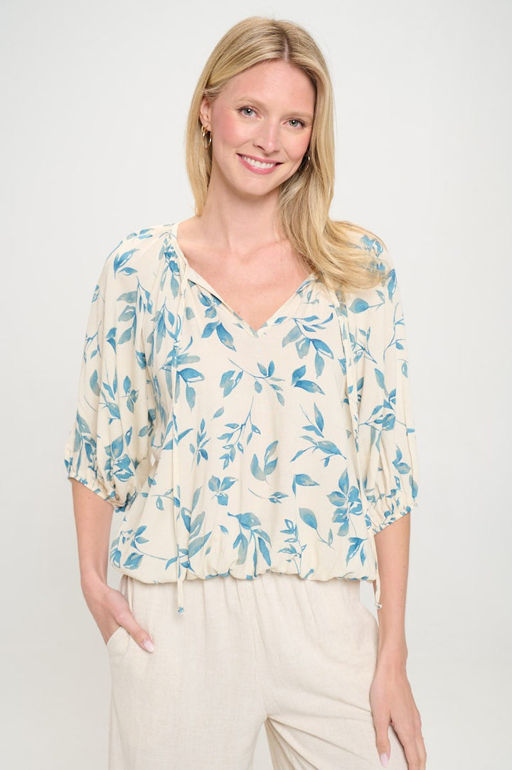 Floral Print Blouse