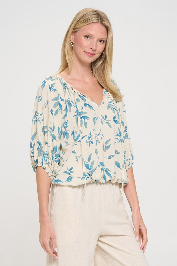 Floral Print Blouse