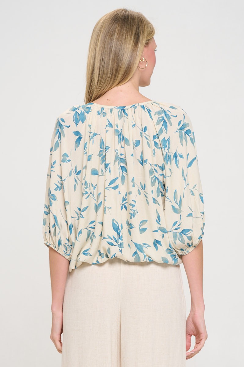 Floral Print Blouse