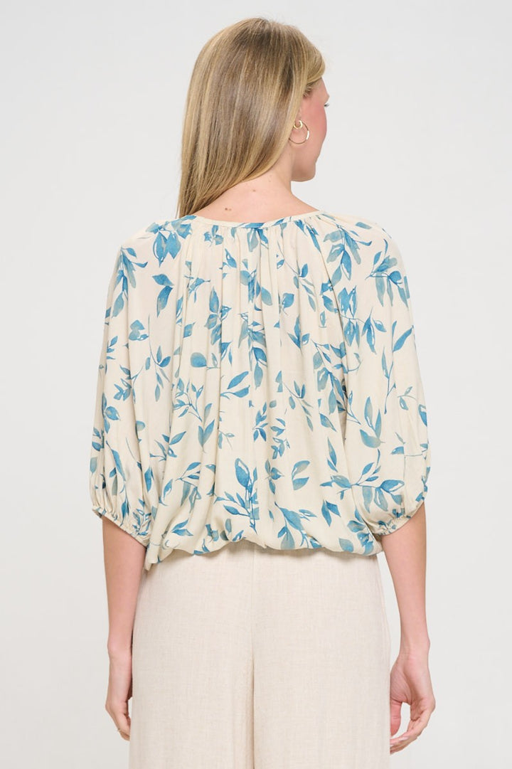 Floral Print Blouse