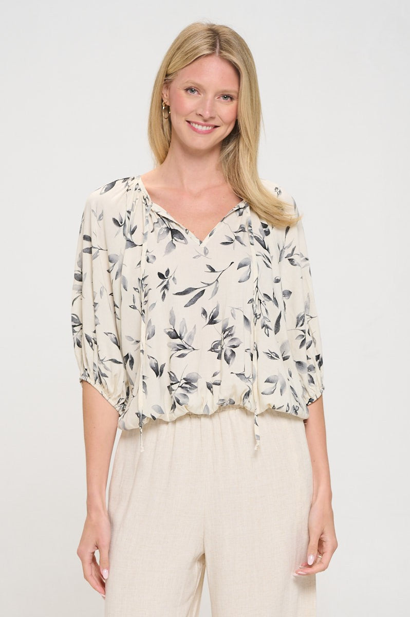 Floral Print Blouse