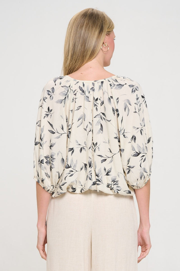 Floral Print Blouse
