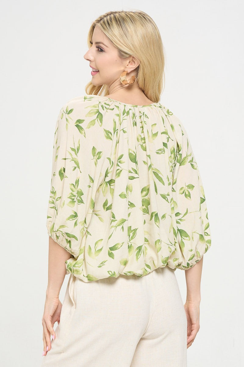 Floral Print Blouse