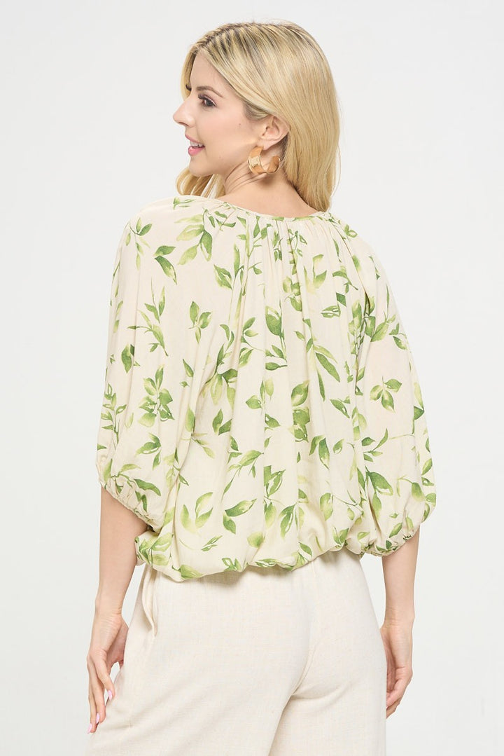 Floral Print Blouse