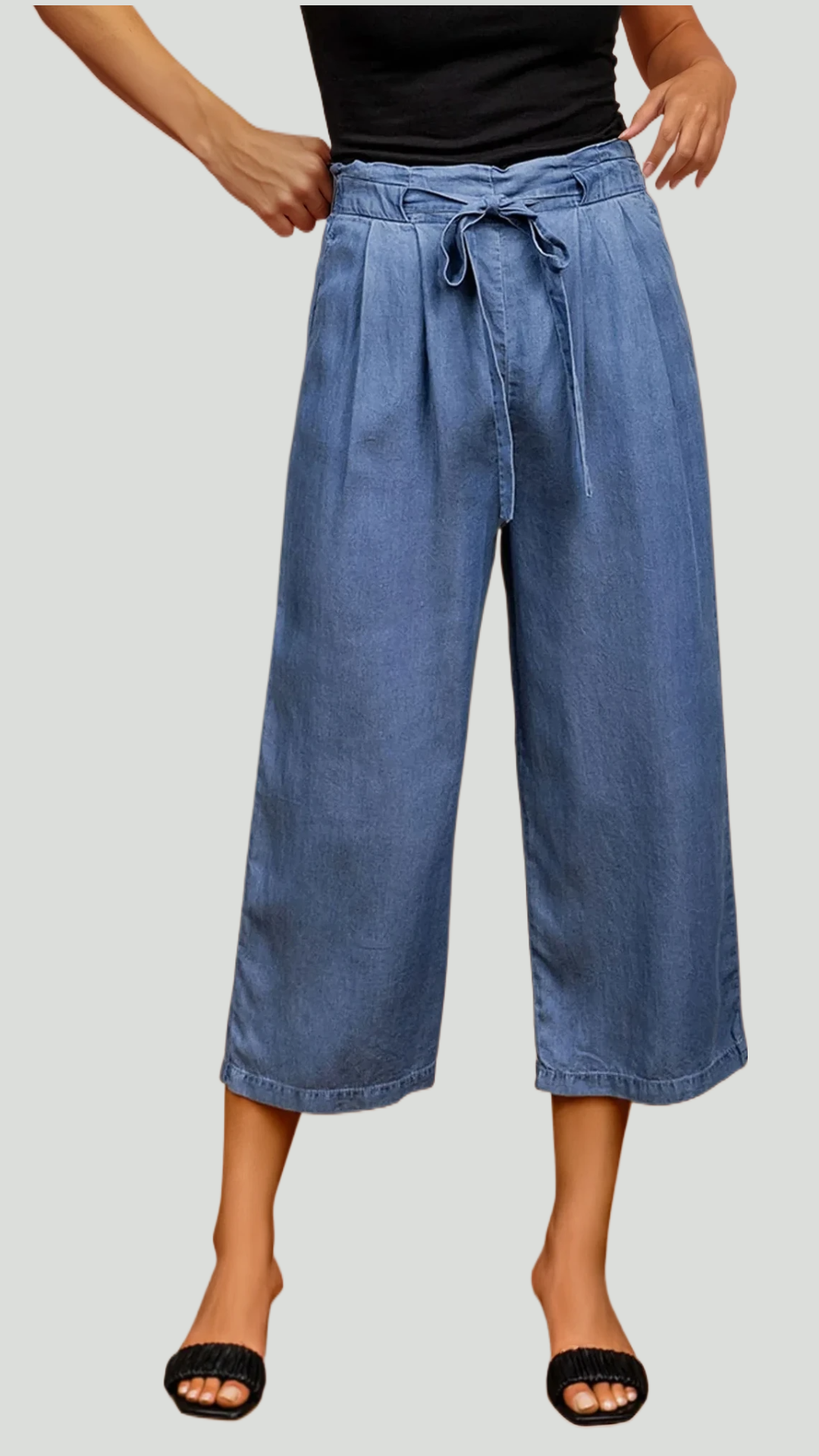 High-Rise Cropped Pant
