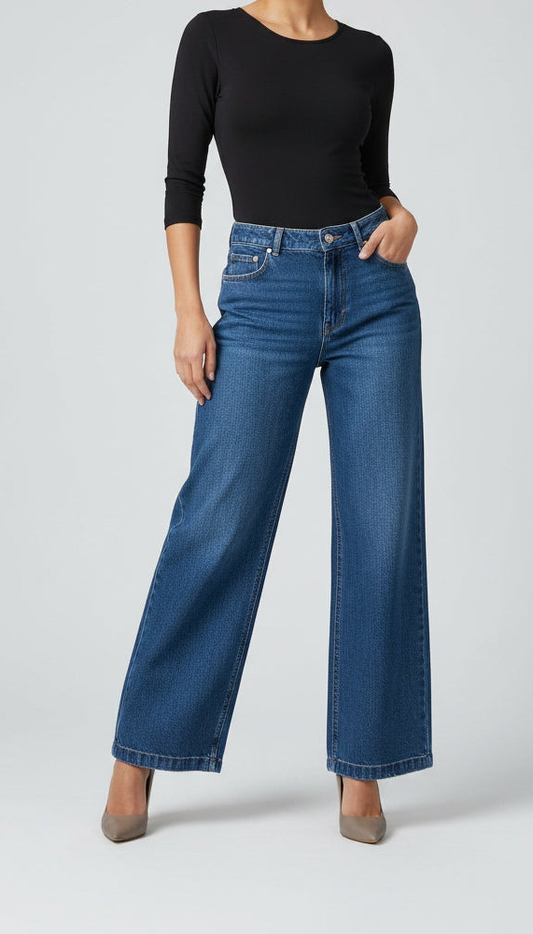 Jackeline X Wide-leg Jeans