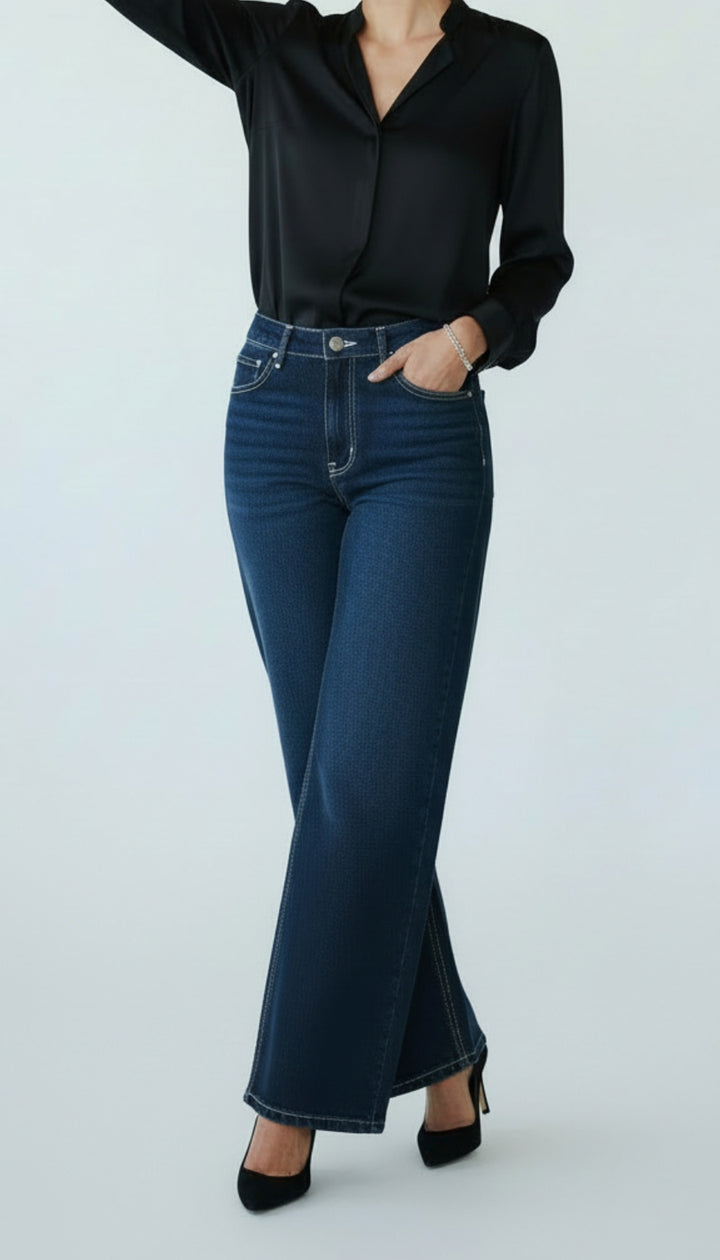 Lourdes Dark-Wash