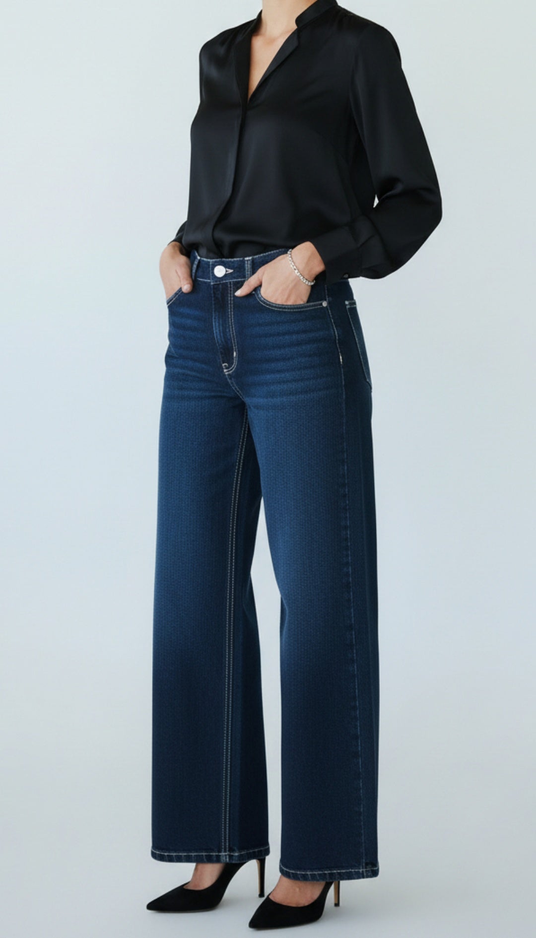 Lourdes Dark-Wash