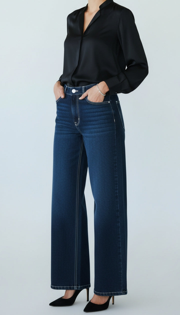 Lourdes Dark-Wash