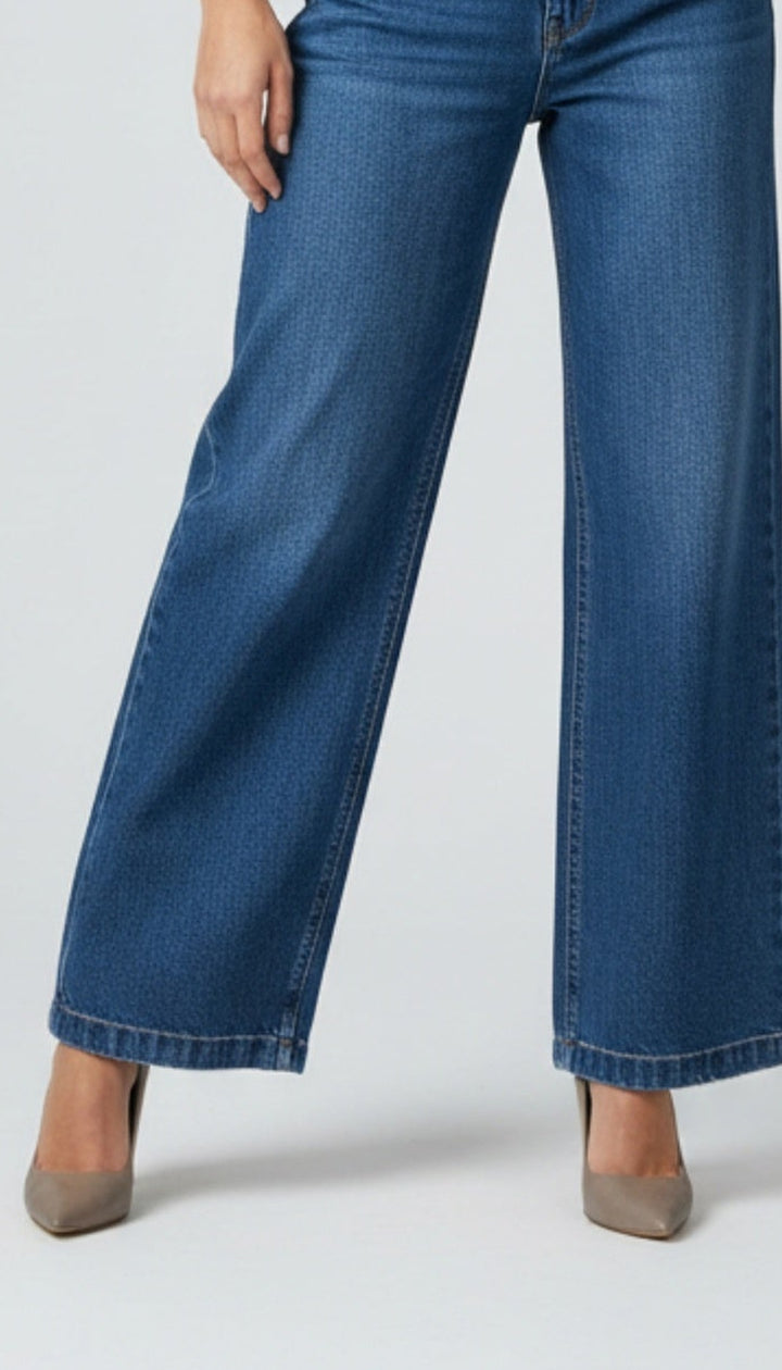 Jackeline X Wide-leg Jeans